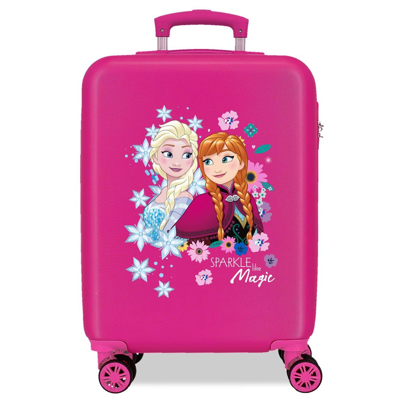 Disney Frozen Maleta De Cabina ABS Rígida Sparkle Like Magic 55cm
