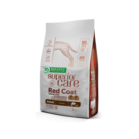Nature's Protection Adult Red Coat No Grain Salmón 10 Kg