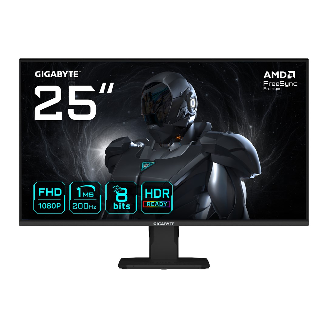 Monitor LED GIGABYTE GS25F2 de 24,5” y 200 Hz
