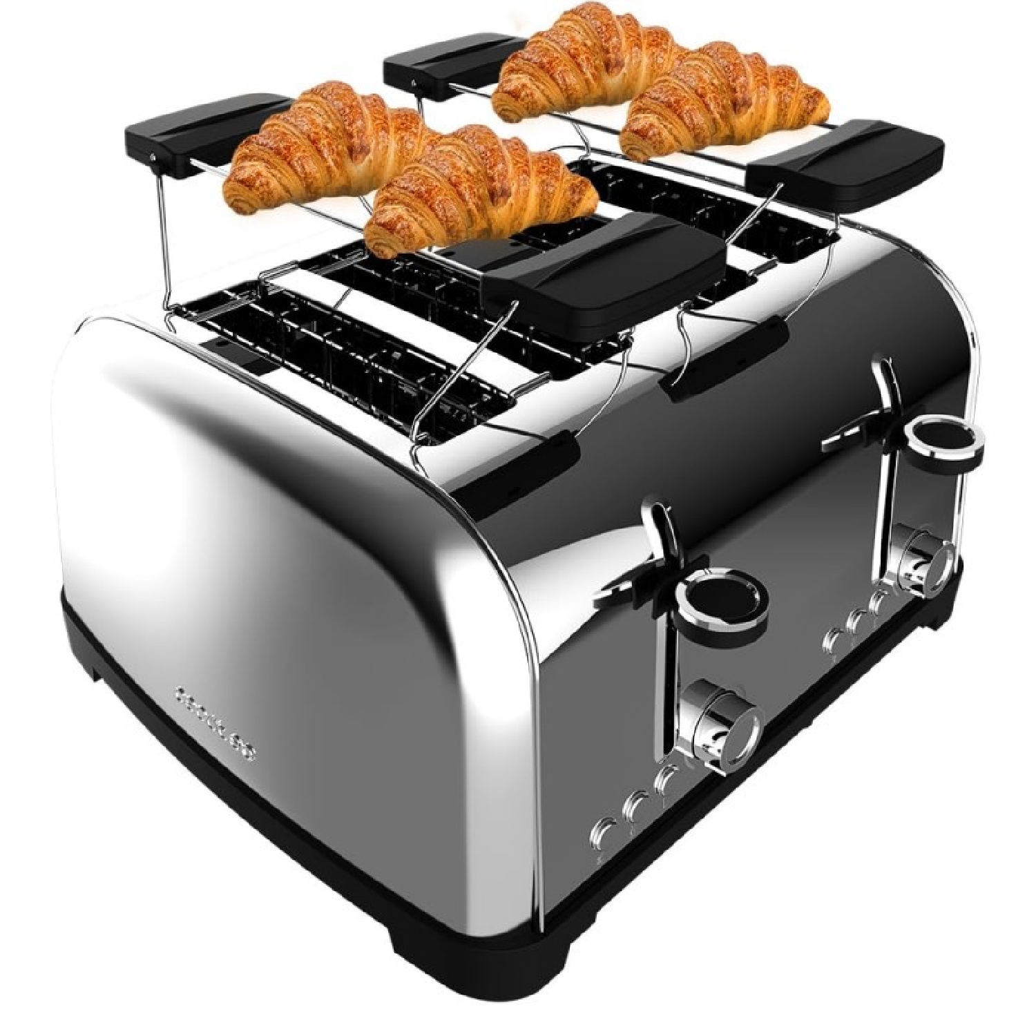 Tostador vertical Toastin` time 1700 Double Inox Cecotec