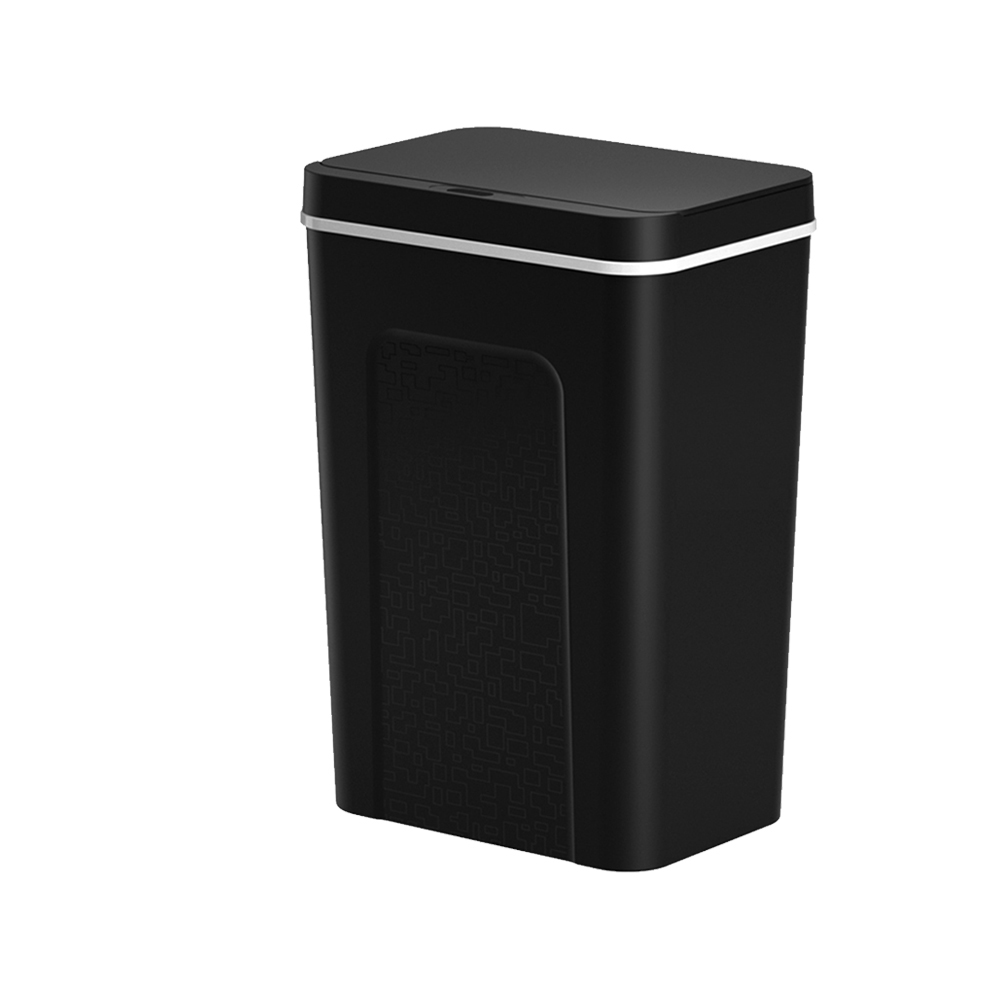 Biwond - Cubo de basura inteligente 18L de inducción automática, cubo de basura de baño para cocina, ligera, táctil, con sensor de movimiento y rango de 30 cm, antibacteriano