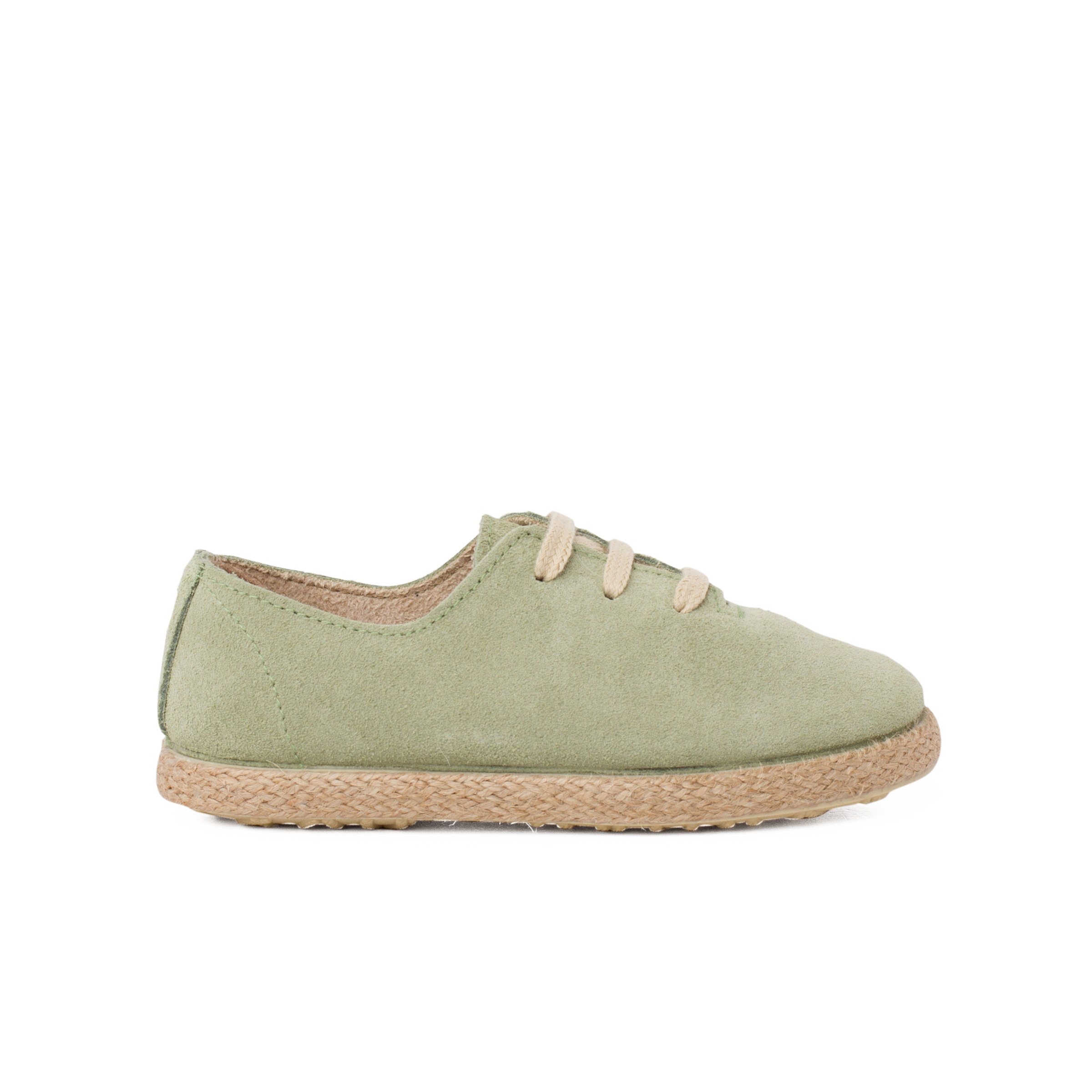 Pisamonas Zapatillas Cordones Serraje Y Yute Niños