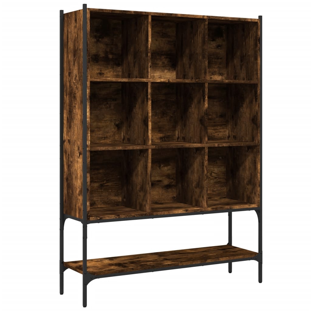 Vidaxl Estantería de Madera 102x30x141,5 Cm Negro - Almacenaje para Oficina, Estudio, Sala de Estar, Dormitorio