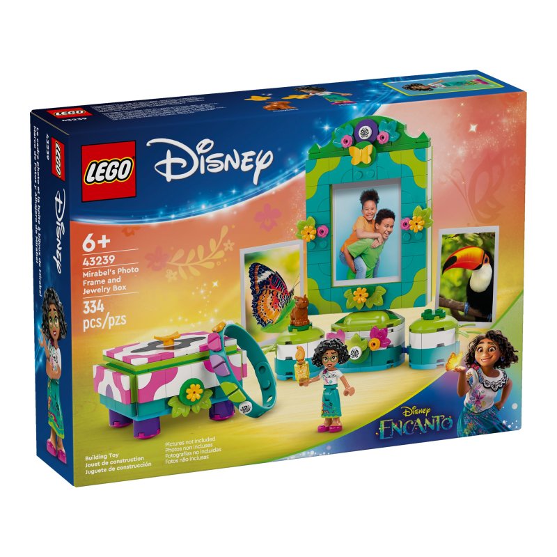 LEGO LEGO Disney Encanto Marco de Fotos y Joyero de Mirabel (43239)