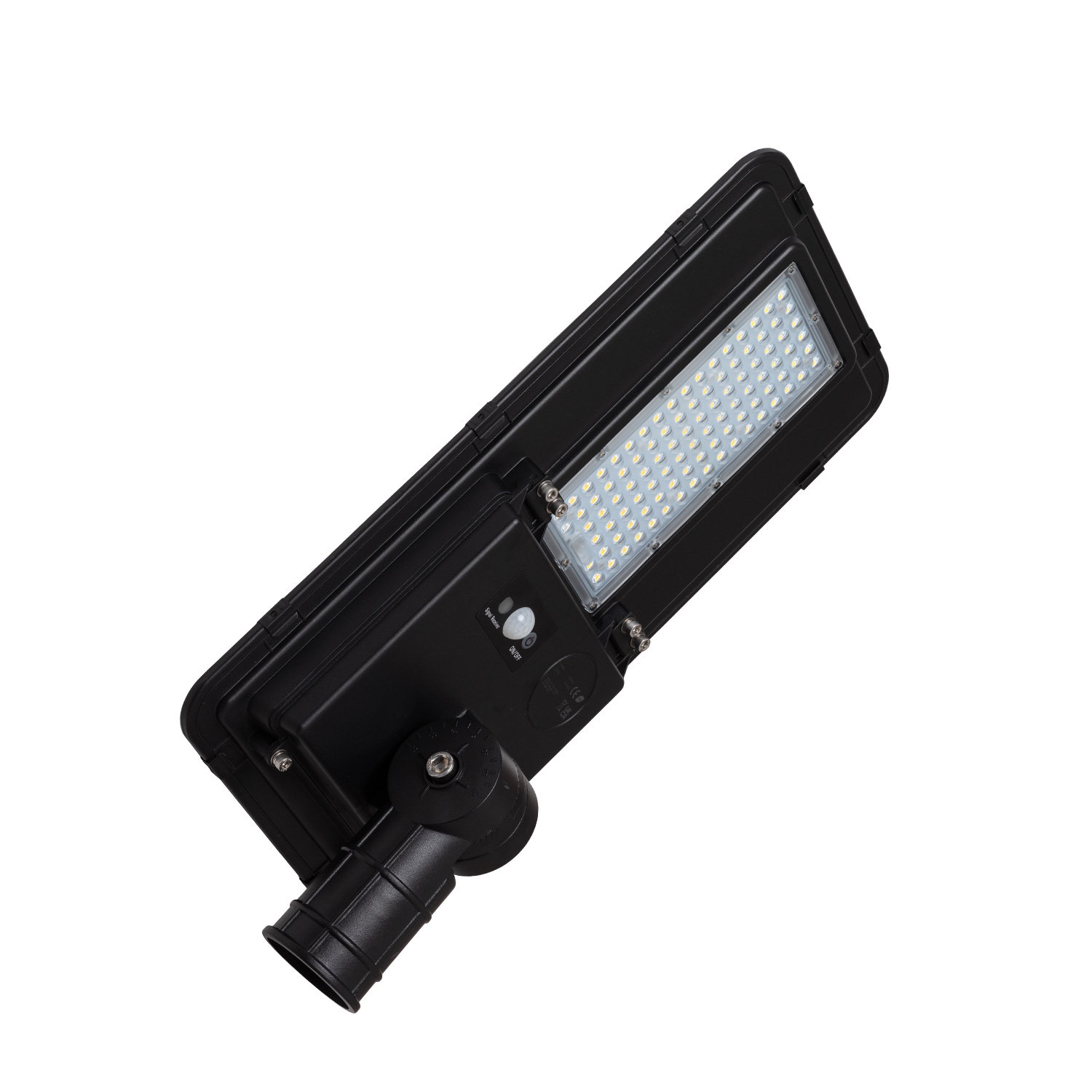 Ledkia Farola LED Solar 6400 lm 160 lm/W Sinaí con MPPT y Sensor Movimiento 4000K Blanco Neutro
