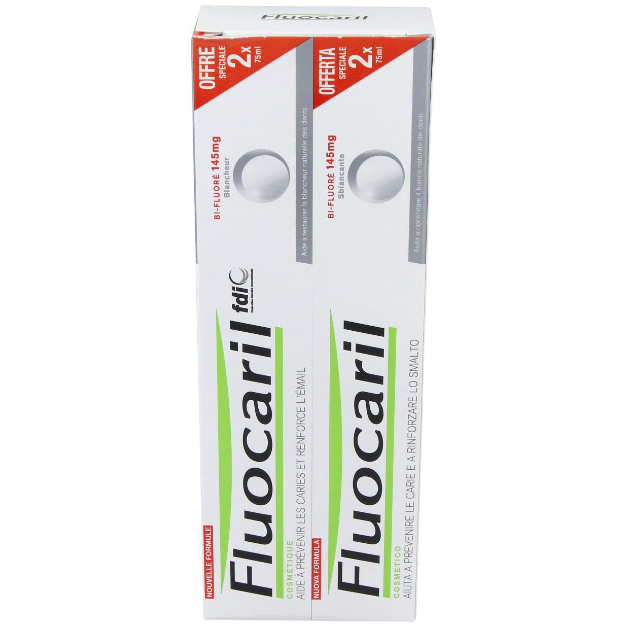 Duplo Fluocaril Bi-Fluoré Blanqueante, 2 Unidades
