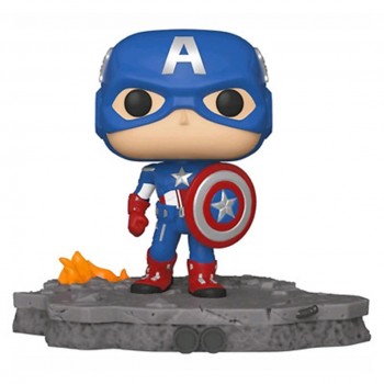 Funko PoP! deluxe Marvel los Vengadoress: Vengadores capitan america assemble 45076