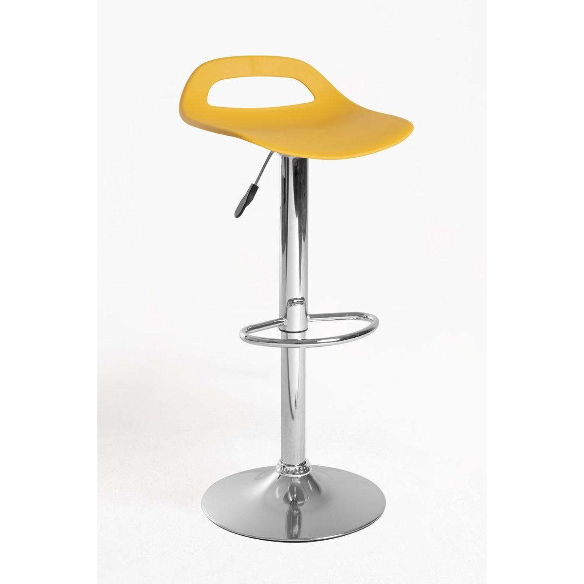 Regalos Miguel - Packs Taburetes Cocina - Pack 6 Taburetes Dok - Mostaza