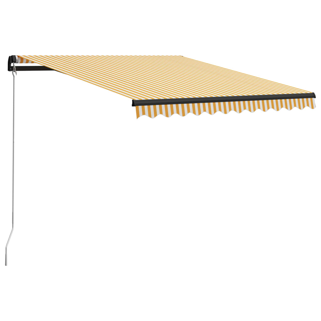 vidaXL Toldo Retráctil Poliéster y Acero 300 x 250 cm Multicolor