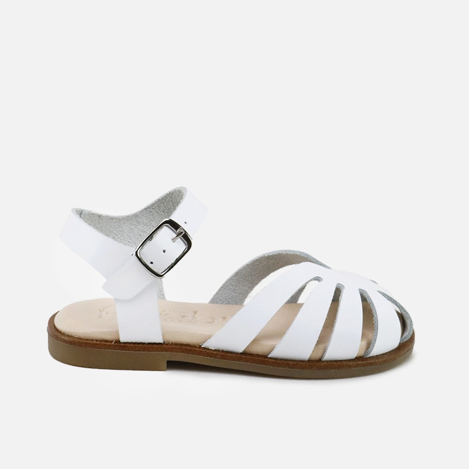 Sandalias Cangrejeras Blanco Gel Papanatas | Eli 1957