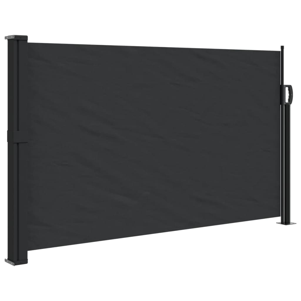 vidaXL Toldo lateral retráctil 120x300 cm Color Negro, Crema, Azul