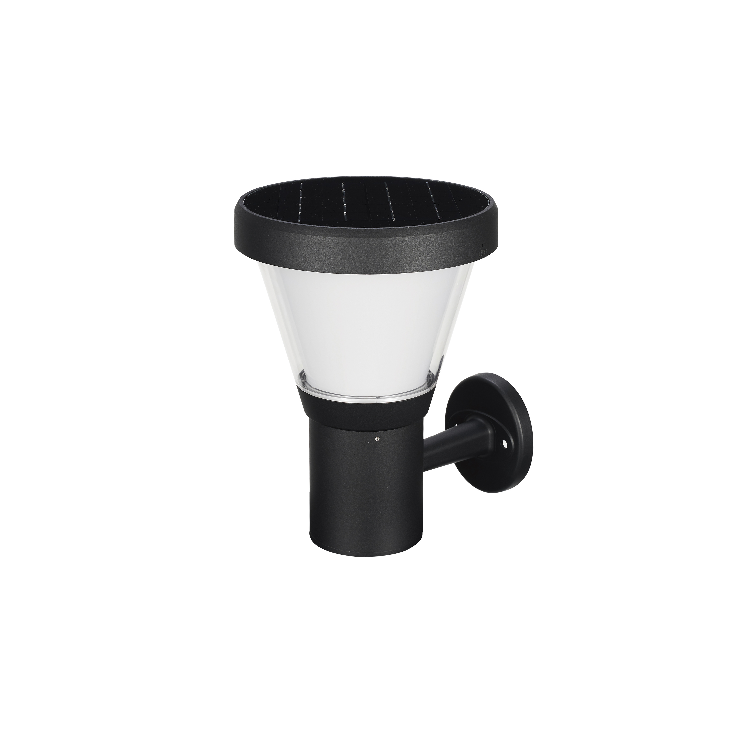 Novolux Lighting - Aplique de Pared ERGO LED SMD 4,5W 435/445 Lm 3000/4000k Solar IP65 Negro