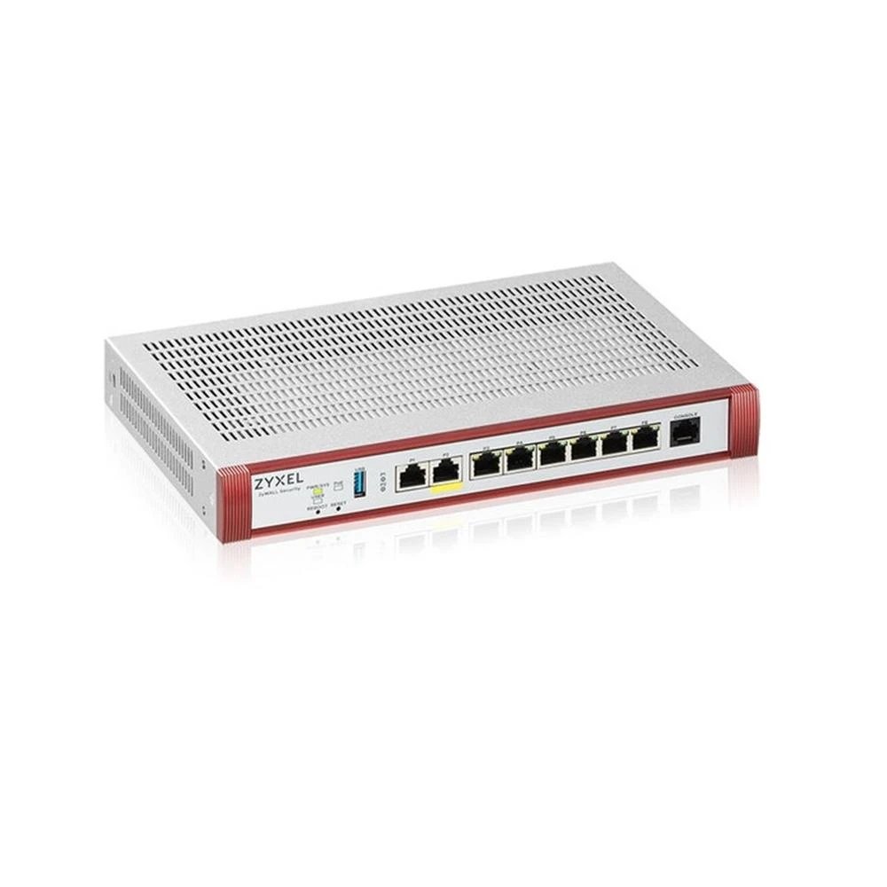 Zyxel - Hub switch USGFLEX200HP-EU0102F para redes empresariales y oficinas, compatible con firewall Zyxel USG Flex 200H, modelo oficial EU0102F