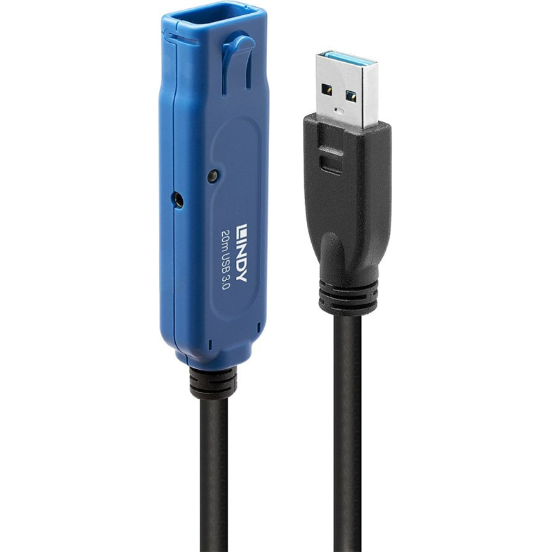 Lindy Extensión activa Pro USB 3.0 de 65.6 ft