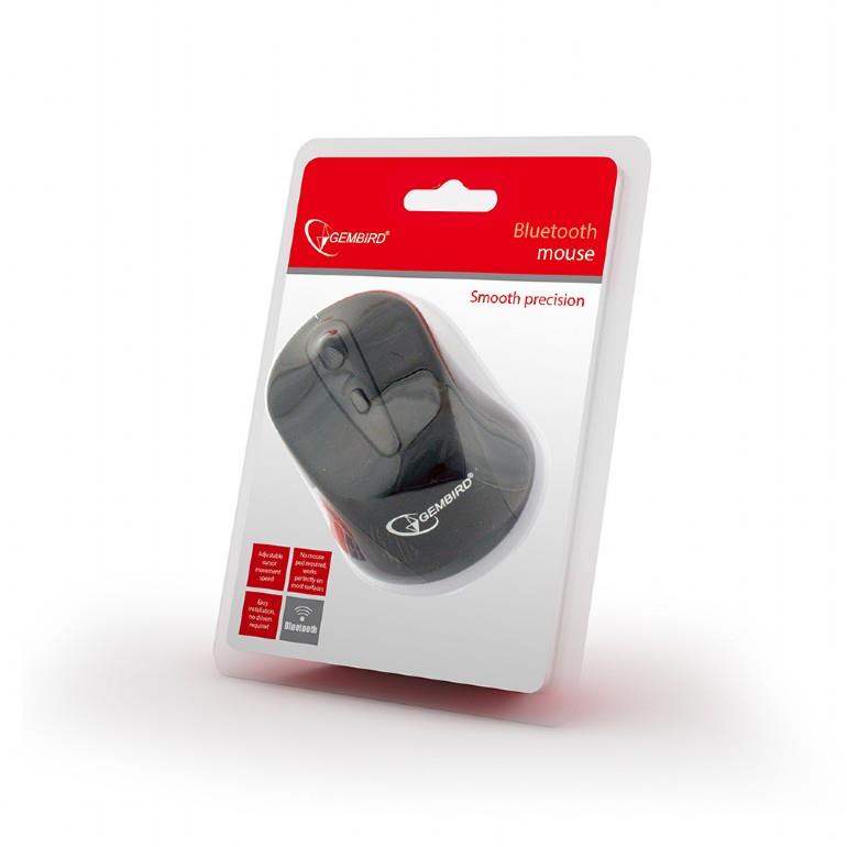 Gembird MUSWB2 - Ratón Bluetooth 1600DPI, Multicolor