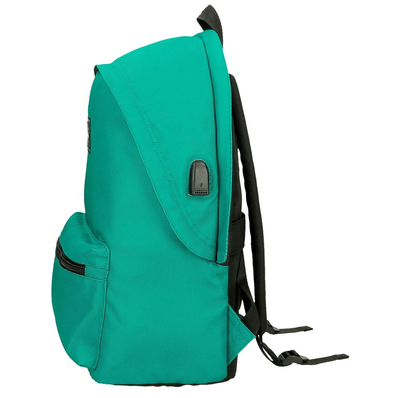 Mochila portaordenador dos compartimentos Pepe Jeans Aris Evergreen