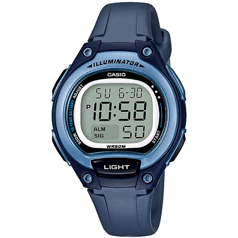 Casio Lw-203-2avef Collection Reloj Para Para Mujer Color Azul