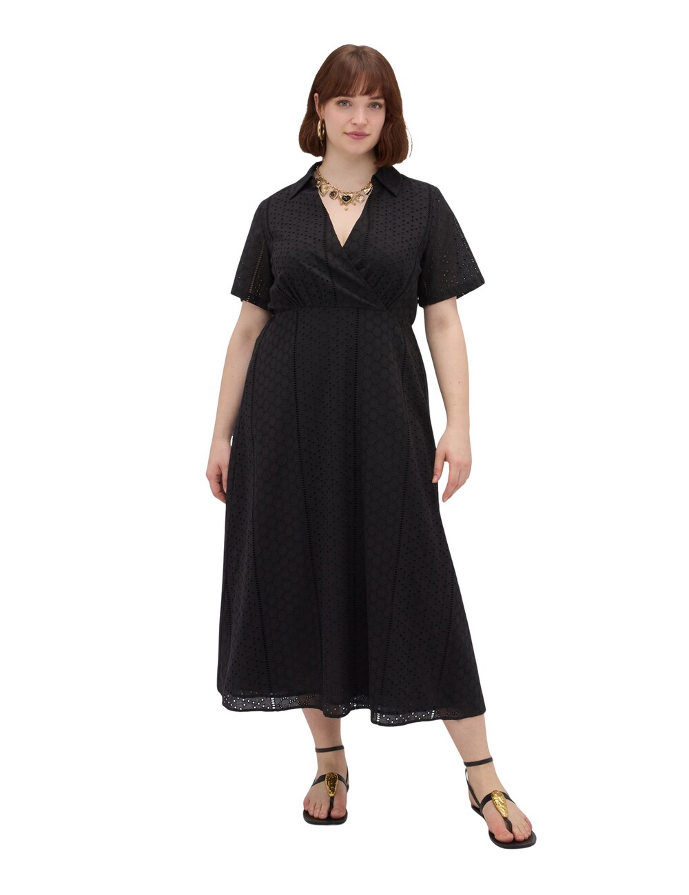 Fiorella Rubino - Vestido línea griega DREAM en sangallo