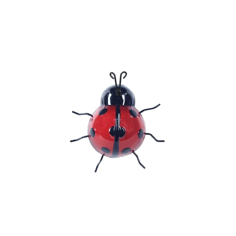 Signes Grimalt By SIGRIS Figura Mariquita De Metal Adorno Pared Jardín Colección Tropical Signes Grimalt Decor And Go 95546
