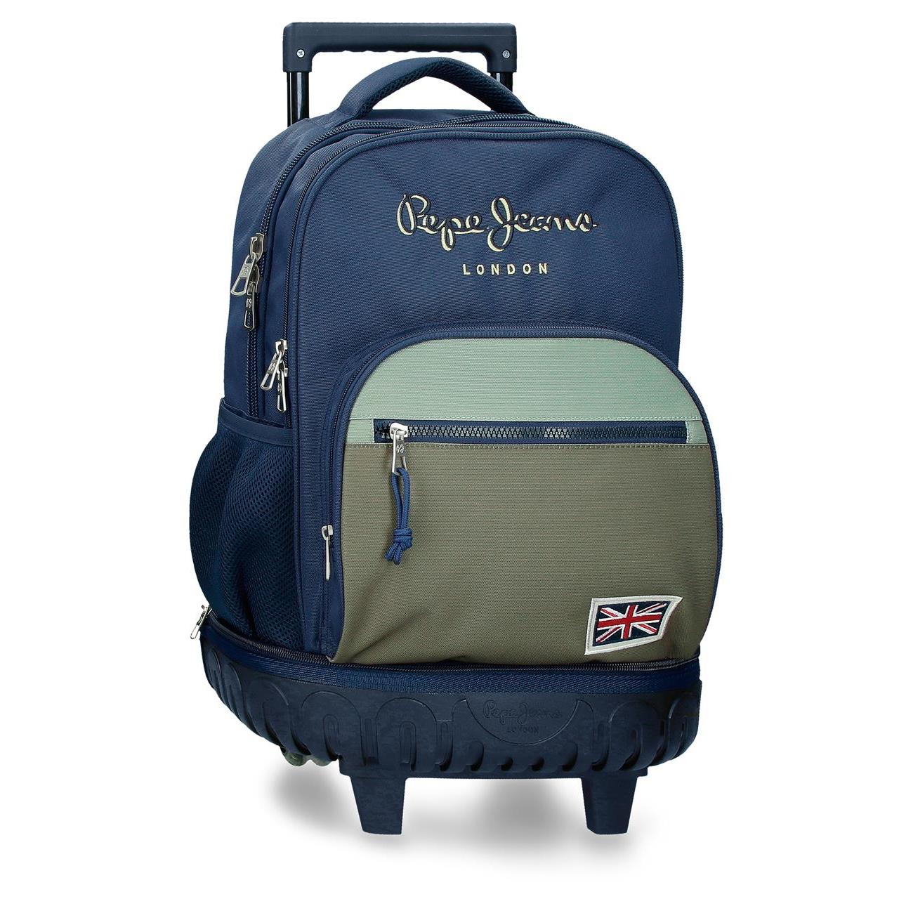 Mochila compact desmontable Pepe Jeans Arwyn Marino 32 cm x 43 cm x 21 cm