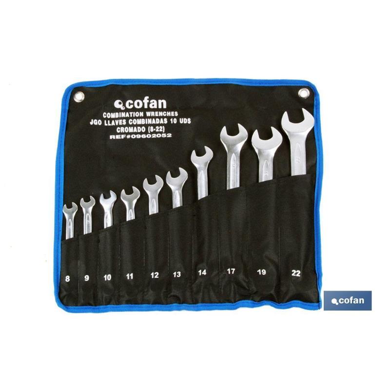 Set 26 pcs llaves combinadas de 6 a 32