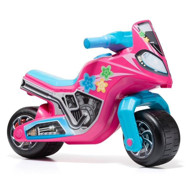 Moto correpasillos cross race rosa 18224 MOLTO