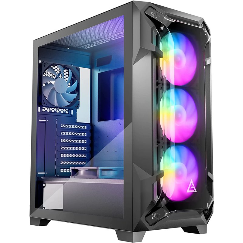 Antec DF600 FLUX Gaming Cristal Templado - Caja/Torre