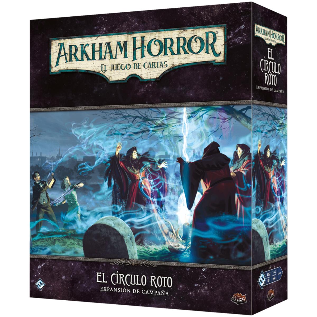 Asmodee - Juego de mesa Arkham Horror LCG: El círculo roto exp. campaña