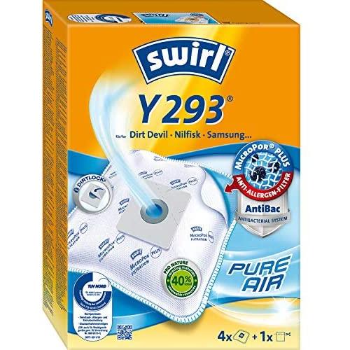 Swirl Melitta - Bolsas para Aspiradoras 197682 y Filtros para Varias Marcas