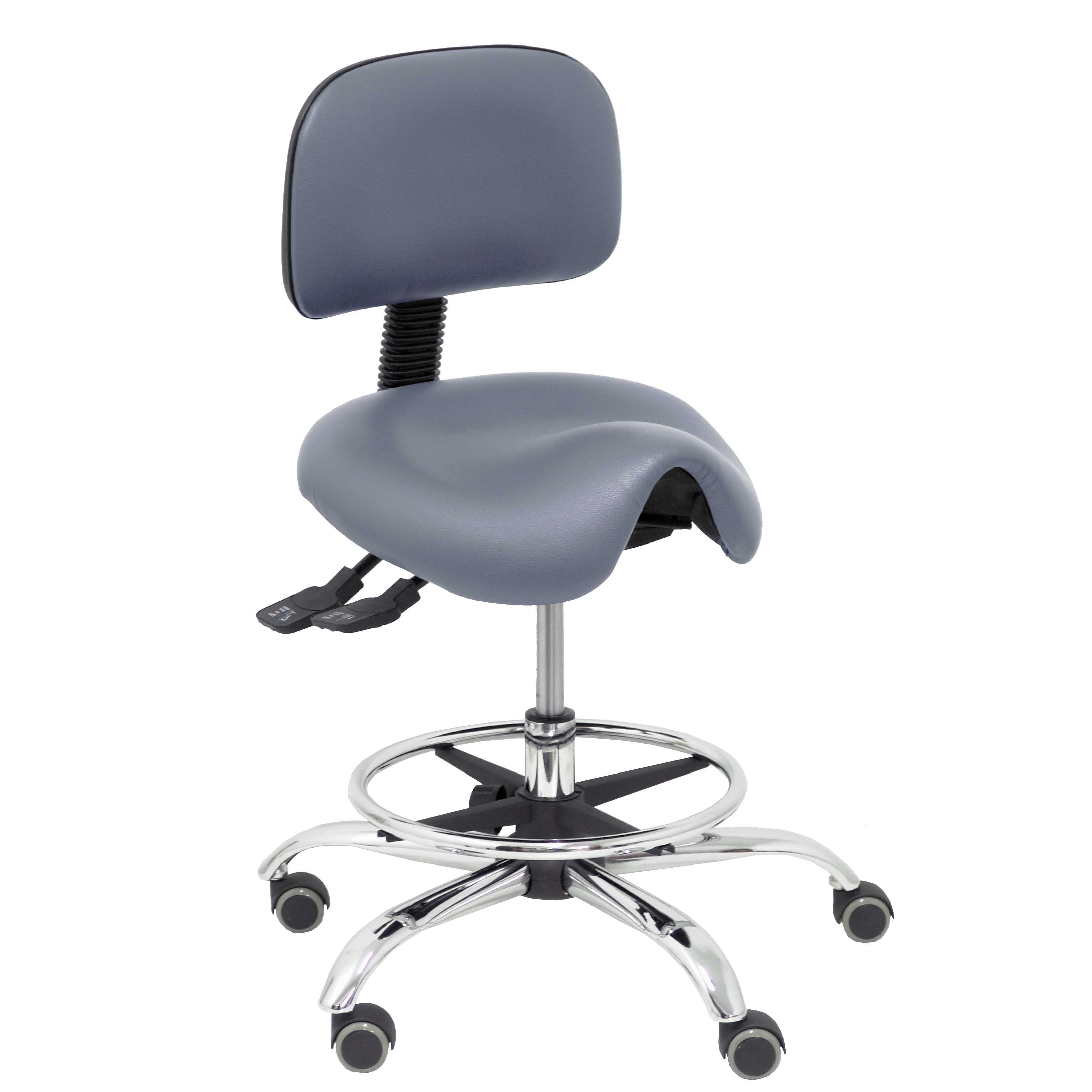 Piqueras Y Crespo Taburete Zarza Clínico Giratorio Ergonómico Regulable en Altura