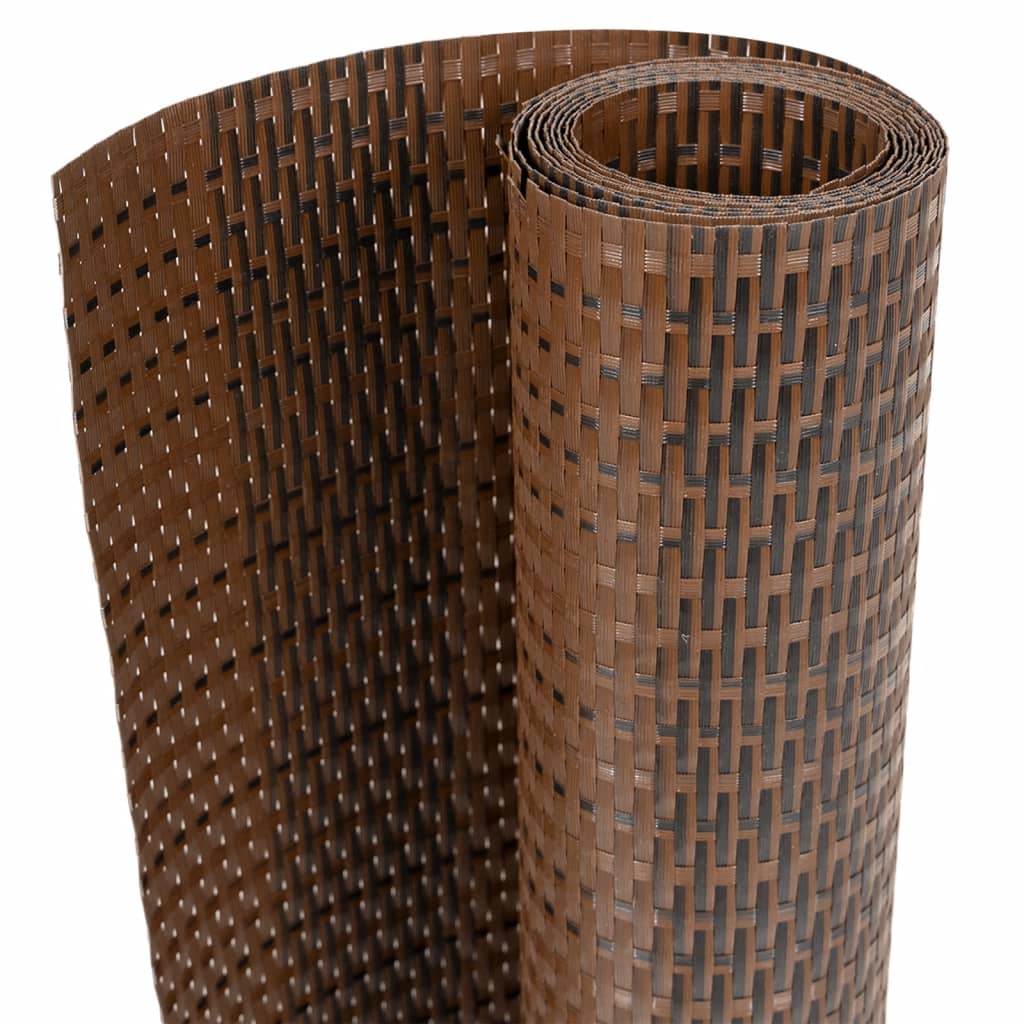Vidaxl Toldo para Balcón Ratán Sintético 300x100 Cm Antracita