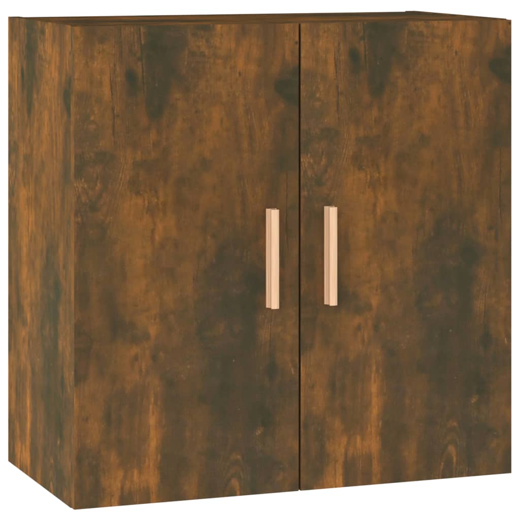 vidaXL Armario de pared madera contrachapada 60x30x60 cm en color Gris hormigón/Roble artisan/Blanco y más | almacenamiento funcional diseño moderno para baño dormitorio sala