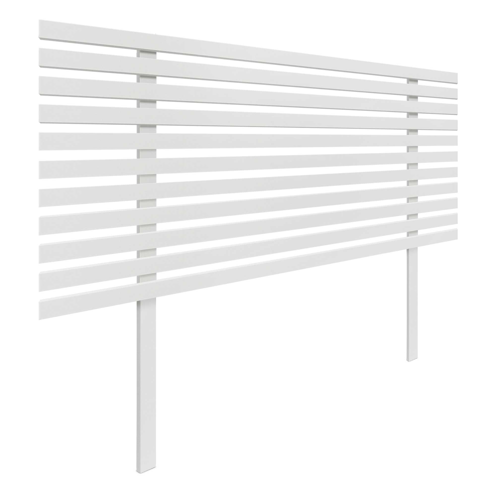 DHOME Cabecero de Madera reciclada DM Estilo Japones con Patas Cama Palets Herrajes incluidos