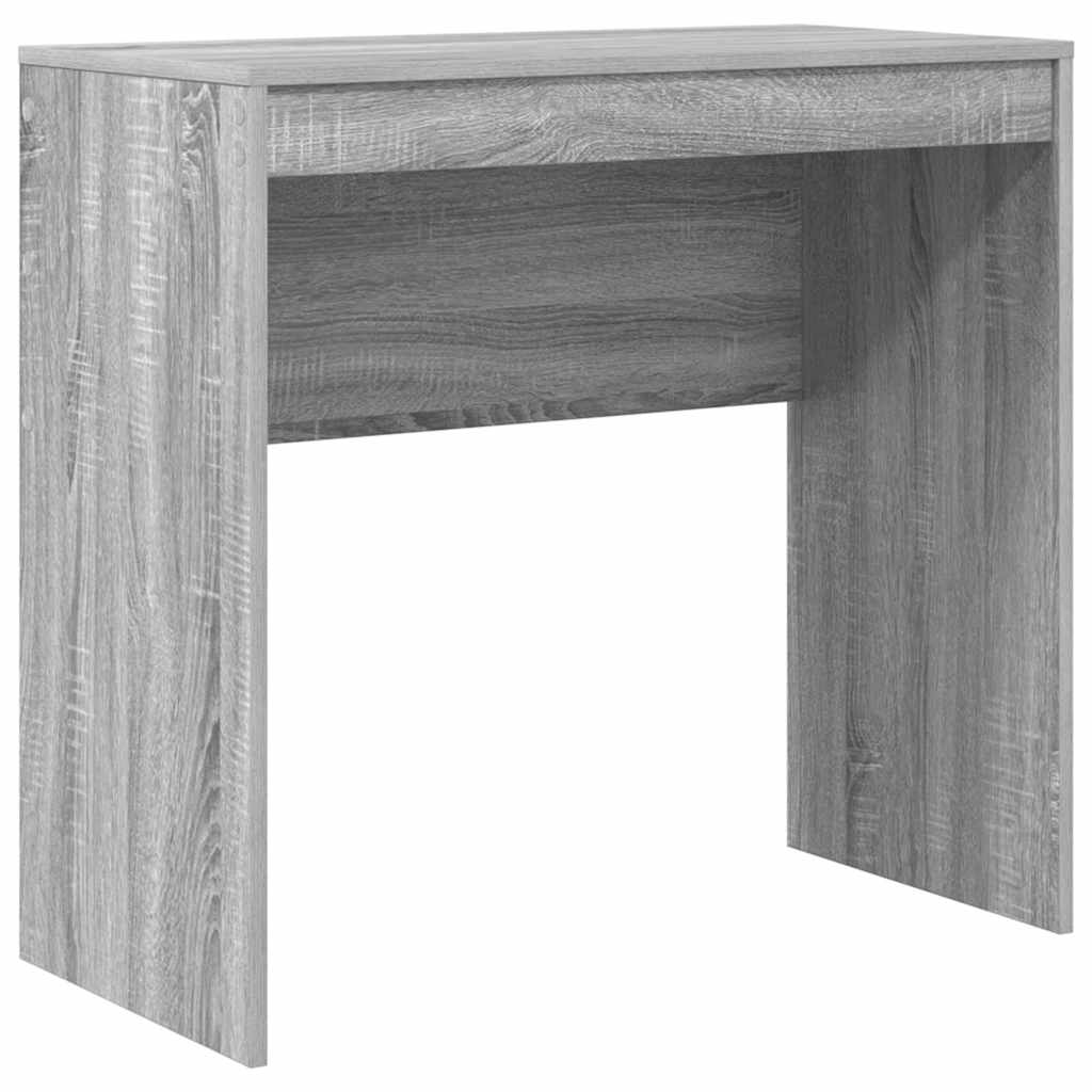 vidaXL Escritorio Gris Sonoma 80 x 40 x 76 cm