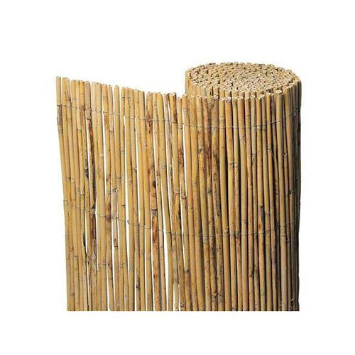 Cañizo natural 200 cm media caña  rollo 5 m