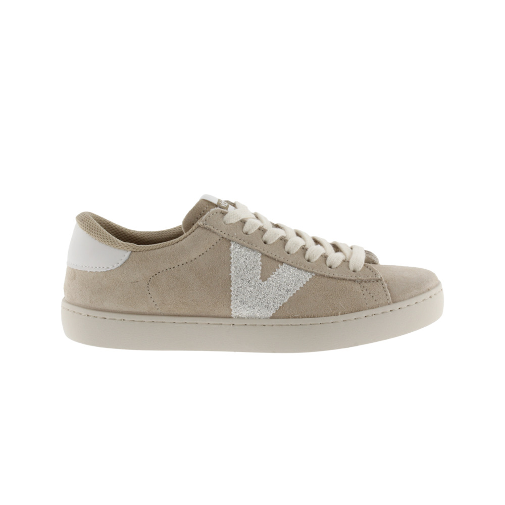 Victoria Berlín Zapatillas de serraje con piezas de glitter 1126239