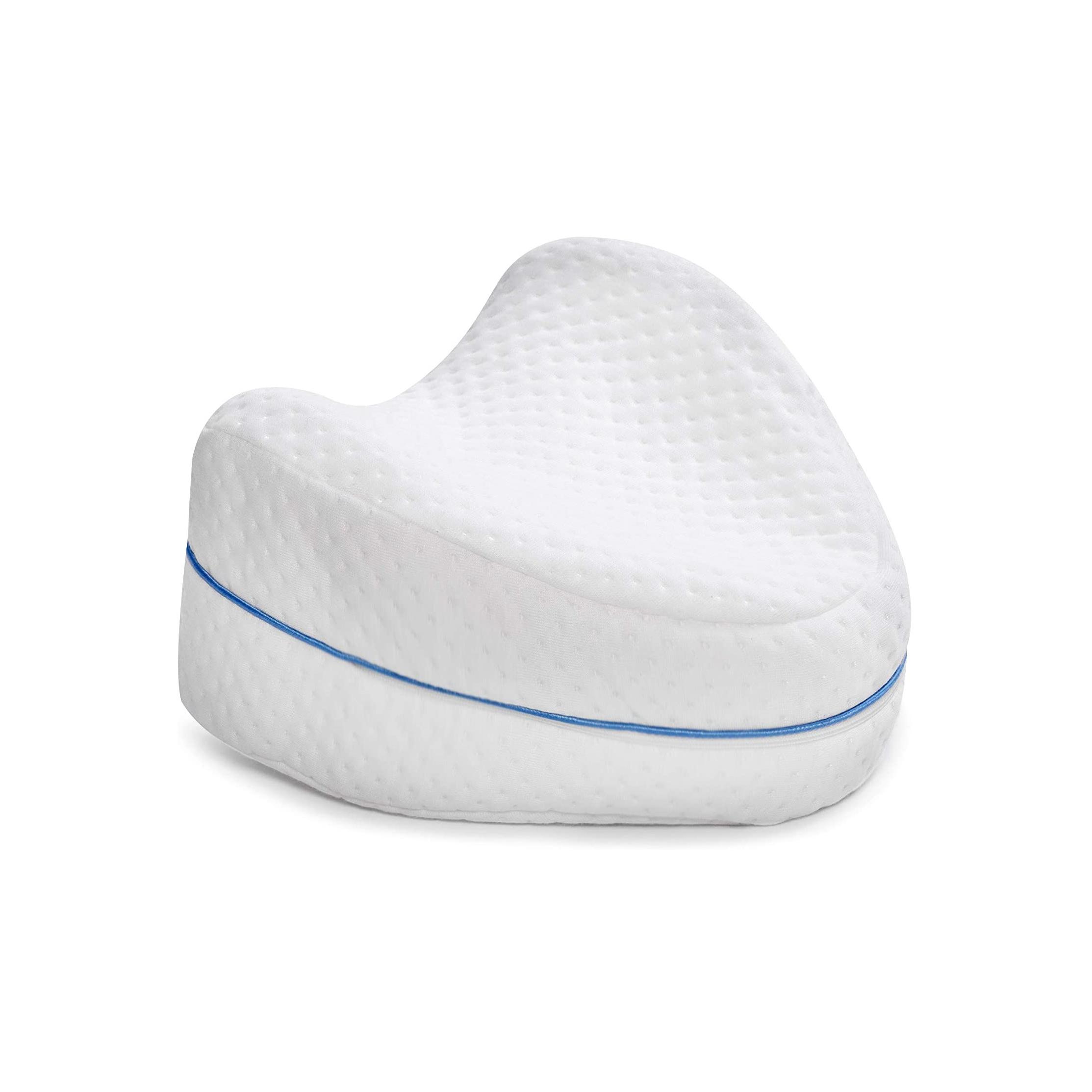 GreaTool Almohada Ortopédica para Pierna y Rodilla, Espuma con Memoria, Alivia el Dolor de Espalda, Cadera y Articulaciones, Soporte para el Tobillo y la Rodilla