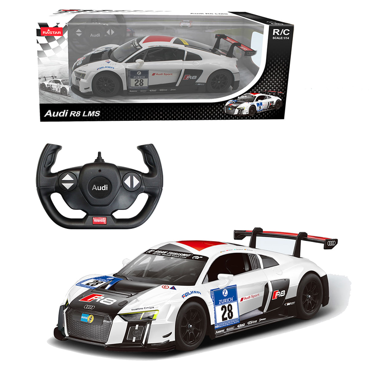 Audi R8 LMS Escala 1:14 R/C