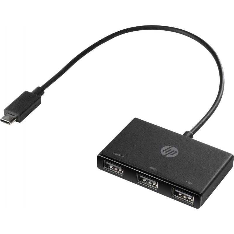 Concentrador HP USB-C a USB-A
