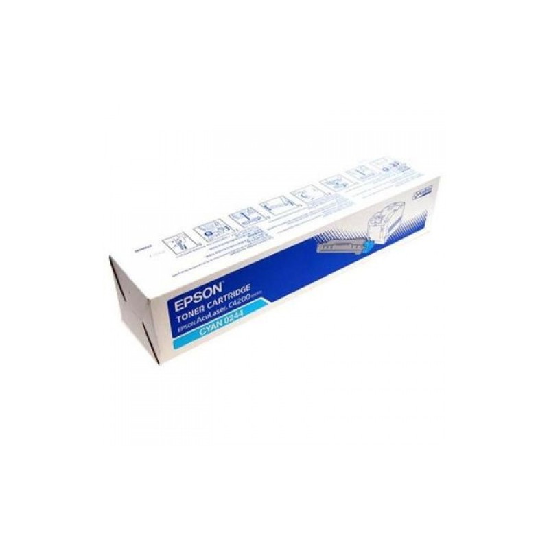 Epson - C13S050285 cartucho de tóner 1 pieza(s) Original Cian C13S050285