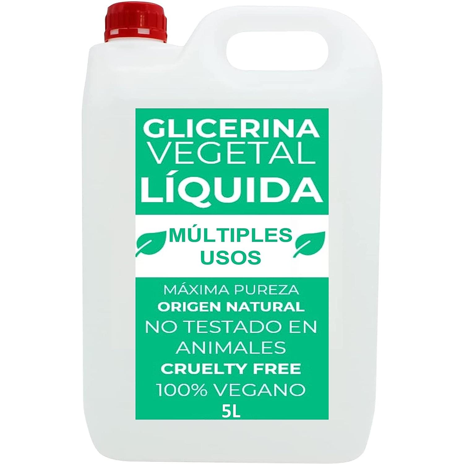 Glicerina Vegetal Organica Liquida Para Arrugas La Piel Pelo Jabones 100%  Pura