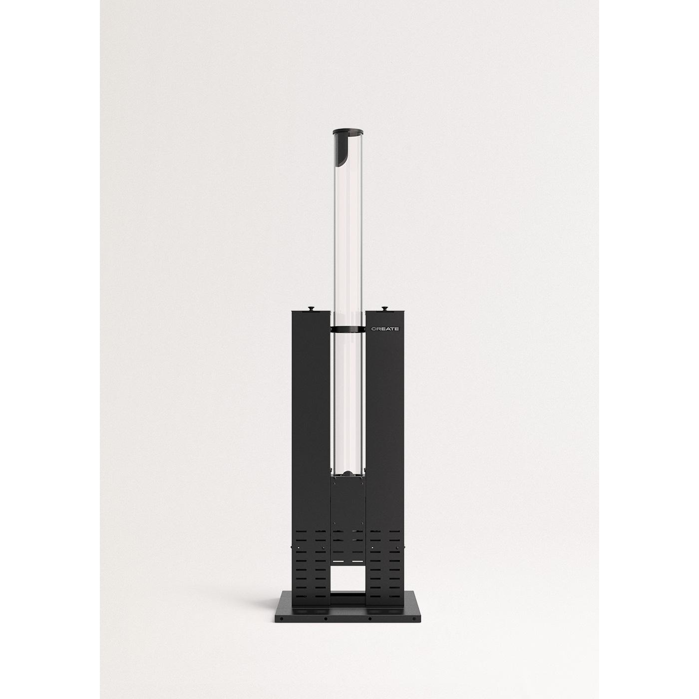 CREATE - Estufa exterior 8.2kW de pellets sin humo - FIRE TUBE HEATER