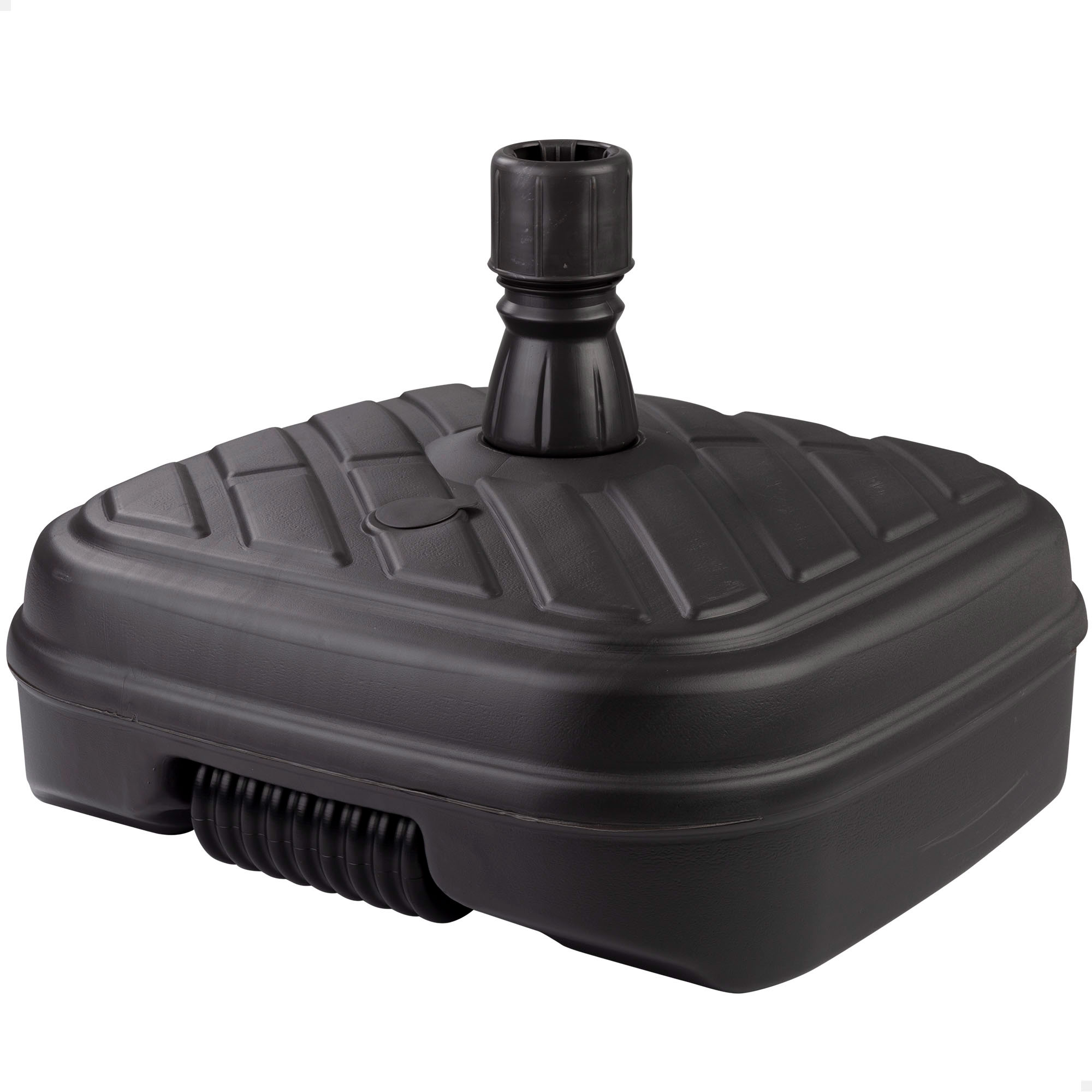 Base para sombrilla cuadrada antracita Ø33-48 mm Aktive