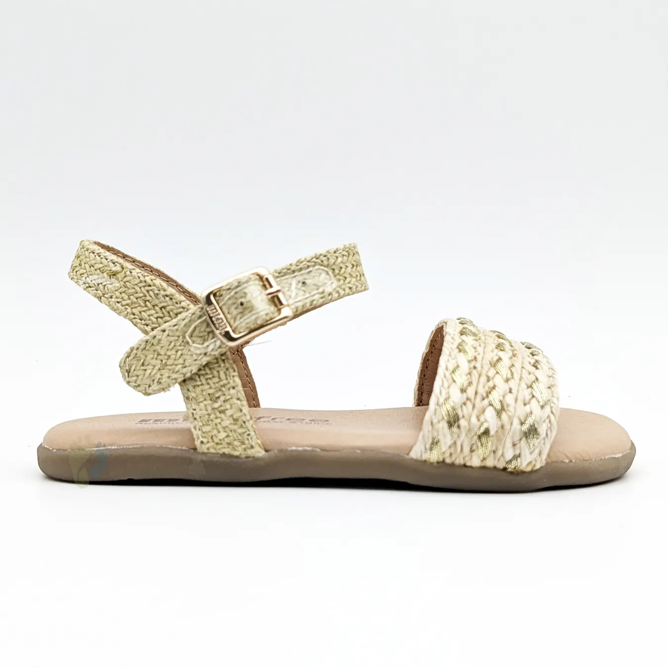 Mustang Free Sandalias Rafia Oro