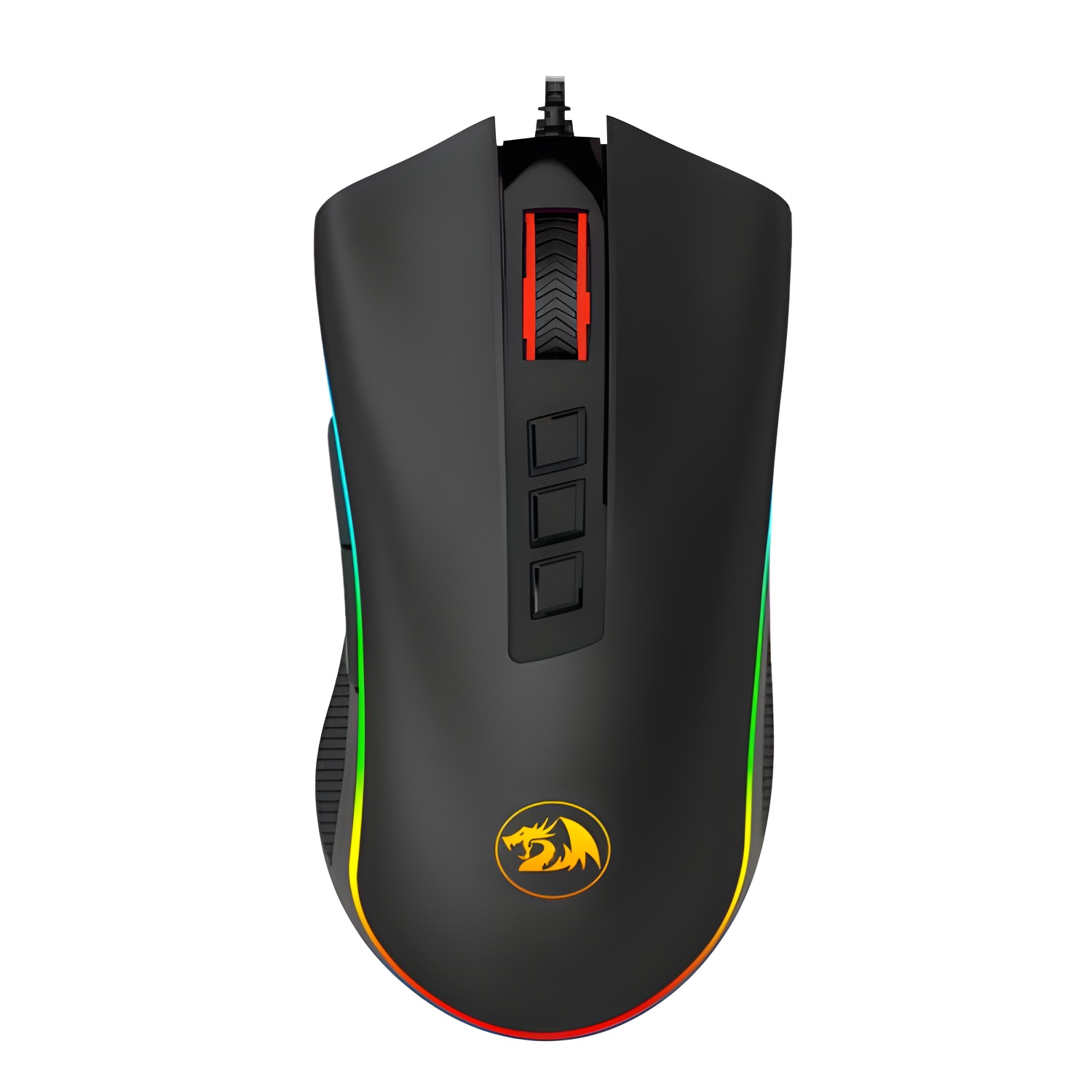 Redragon - Ratón Gaming COBRA RGB Negro para Juegos