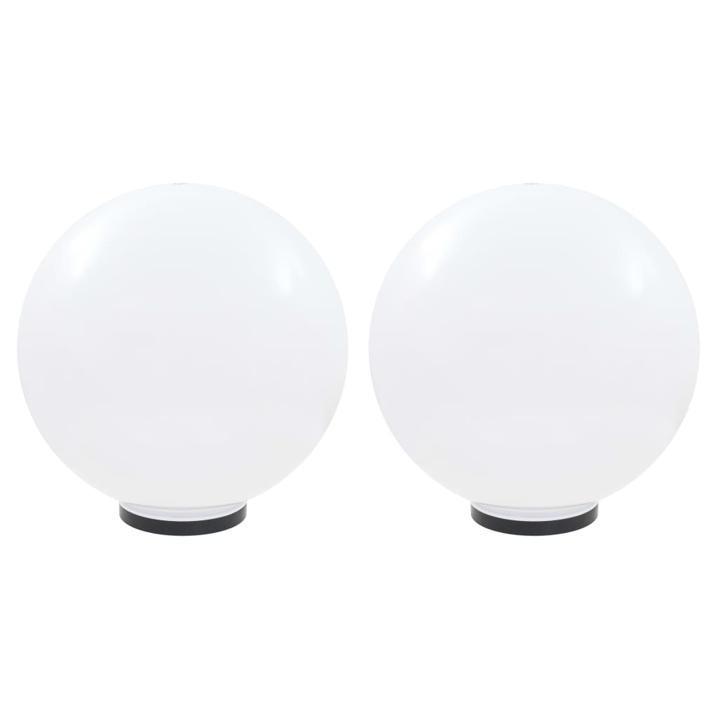vidaXL Lámpara Jardín Esférica Bola LED 50 cm Luces de Exterior Patio Terraza Cantidad 1 unidad, 2 unidades