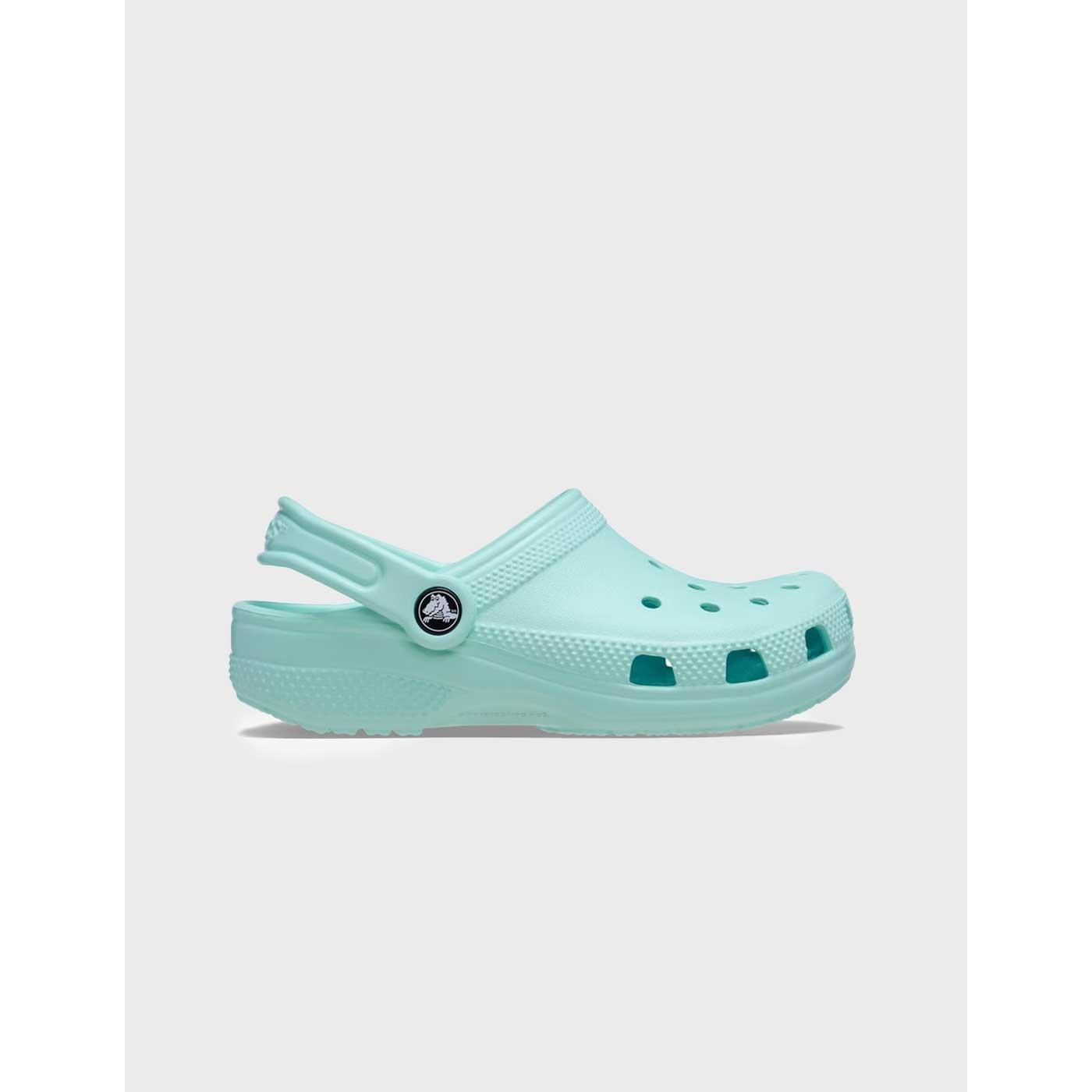 Crocs Classic Clog T zueco azul para niño y niña