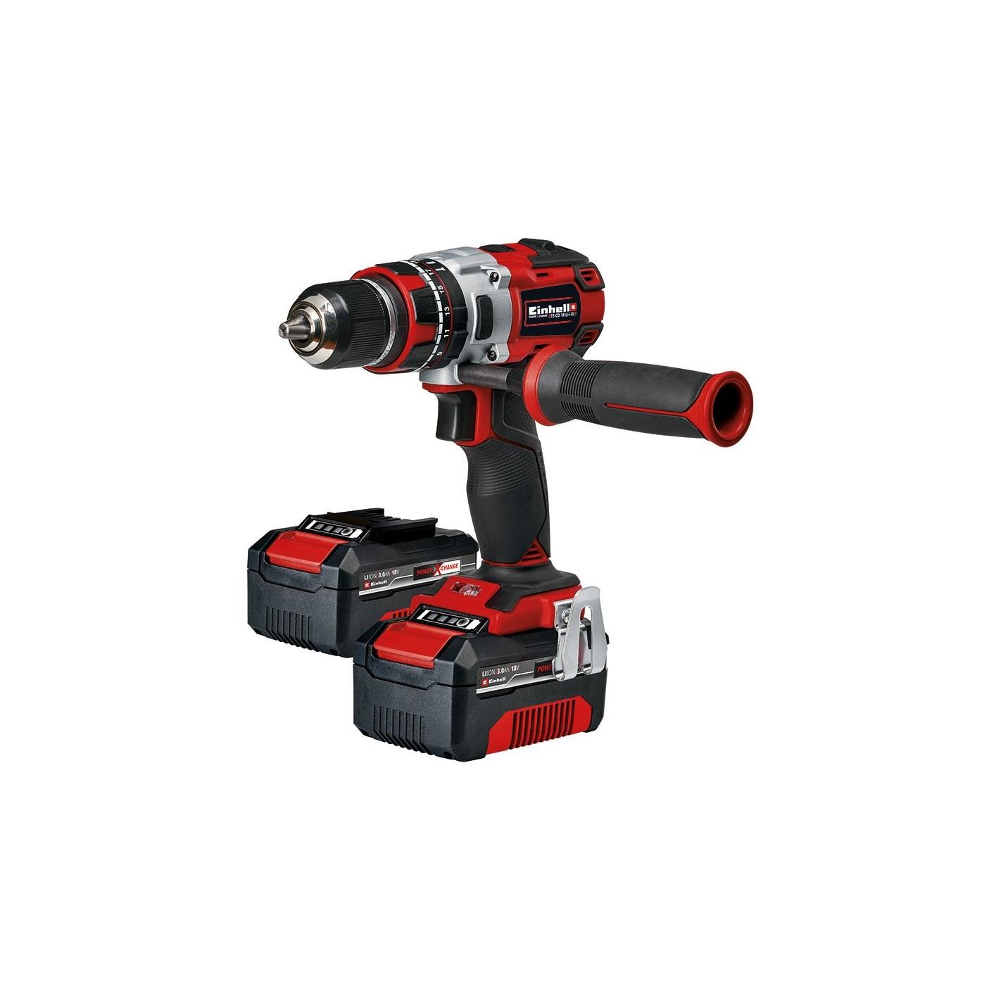 TALADRO PERCUTOR BRUSHLESS 2X2Ah TP-CD 18 L EINHELL EINHELL DE SUINPLAS DECORACIONES
