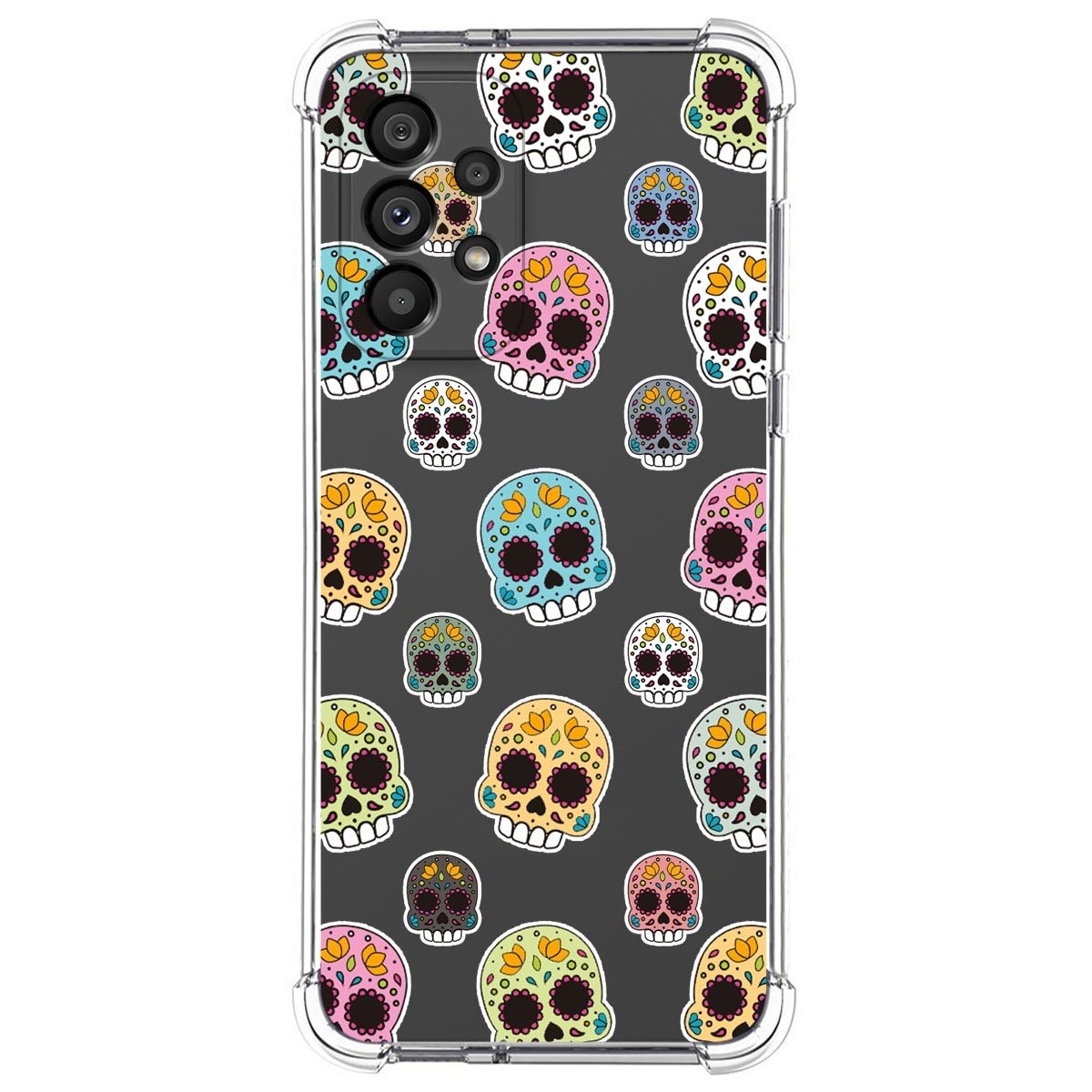 Funda Silicona Antigolpes para Samsung Galaxy A33 5G diseño Catrina Dibujos