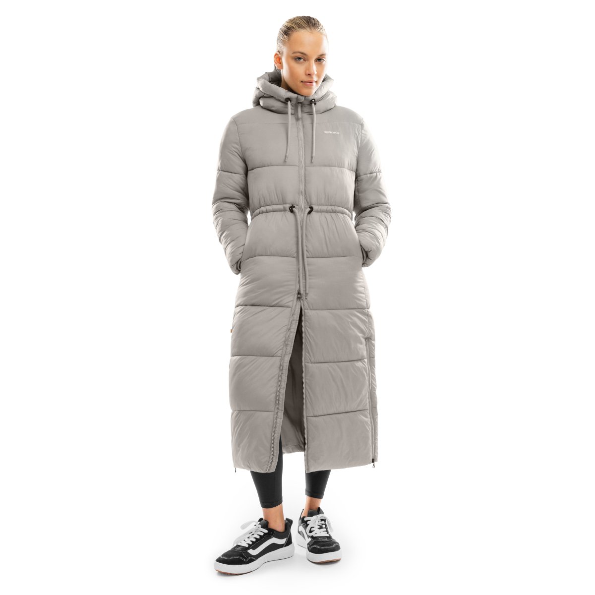 Siroko - Chaqueta Larga Acolchada Casual para Mujer_